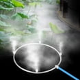 thumbnail image 3 of Misting Nozzle,4Pcs 3/16 Stainless Steel Misting System Spray Cooling System Modern Innovation, 3 of 8