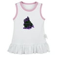 thumbnail image 1 of Nature Bushes Pattern Dresses For Baby, Newborn Babies Skirts, Infant Princess Dress, 0-24M Kids Graphic Clothes (White Sleeveless Dresses, 18-24 Months), 1 of 4