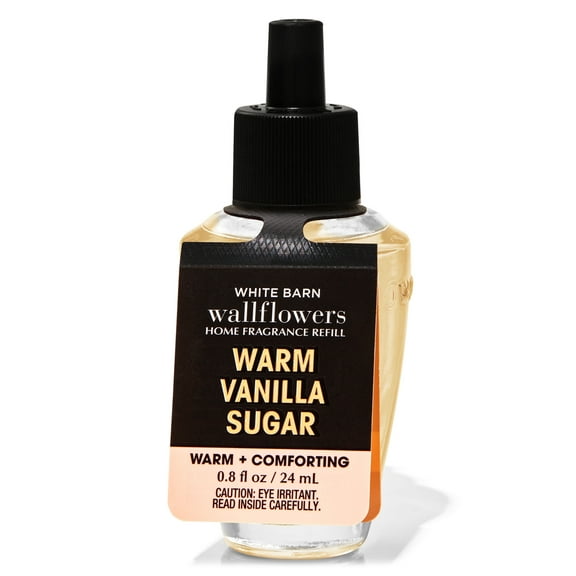 Bath and Body Works WARM VANILLA SUGAR Wallflowers Home Fragrance Refill 0.8 Fluid Ounce