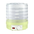 thumbnail image 1 of Riforla Food Dehydrator Machine Dehydrator for Food and Digital Food Dehydrator with 5 Trays Food Dryer with Adjustable Temperature for Fruits Veggies Meats & Dog Bakeware A 31X31X32CM, 1 of 9