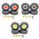 thumbnail image 4 of Vogacara RCGOFFLOW 8 Uds llantas de plástico duraderas llantas para 1/24 Rc llantas neumático FMS FCX24 RC pieza de coche accesorios de coche Kits de construcción modelo Negro, 4 of 6