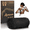 Black, variant on SPMKTBOZAI African Net Sponge Authentic, African Exfoliating Sponge Real African Net Black Owned, African Bath Sponge Back Scrubber, Body Exfoliator Shower Bath Accessories (Pink)