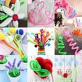 thumbnail image 3 of WEUVEB 100Pcs Creative DIY Chenille Stems in Assorted Colors for Craft Material and Party Favors, 3 of 7