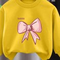 thumbnail image 4 of NOLDARES Toddler Baby Boy Girl Clothing Sets Printed Long Sleeve Tops and Pants Kids 2pcs Outfits(Yellow,8-9 Y), 4 of 5