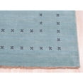 thumbnail image 2 of EORC Blue Handmade Wool Transitional Lori Baft Rug, 10' x 14', 2 of 4