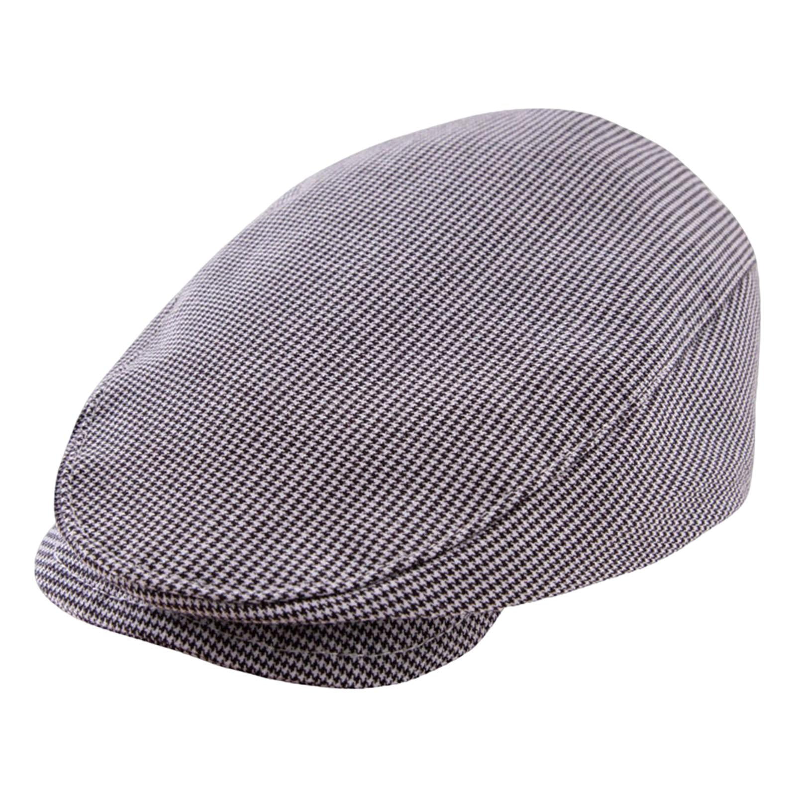 Mens Formal Chauffeur Hat Professional Quality Drivers Cap. Black Or Grey