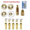 thumbnail image 3 of 7 Pcs 3.17mm Brass Collet Mini Drill Chucks Adapter for Motor Shaft, 3 of 7