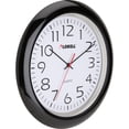 thumbnail image 3 of Lorell, LLR60989, 13-1/4" Round Quartz Wall Clock, 1, 3 of 7