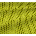 thumbnail image 4 of oneOone Cotton Jersey Yellow Fabric Merry Christmas Quilting Supplies Print Sewing Fabric By The Yard 58 Inch Wide, 4 of 4