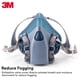 thumbnail image 5 of Respirador reutilizable 3M 7501 de media cara, NIOSH, pequeño, 5 of 8
