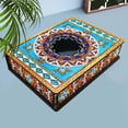 thumbnail image 4 of Caja de madera de diamante 5D Pintura de diamante DIY Cajas decorativas Mosaico de cristal Artesanía Joyería Caja de almacenamiento de baratija para EstiloC Hugo Caso de pintura de diamante, 4 of 10