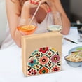 thumbnail image 3 of Yayeee Napkin Holder for Table Set of 2 Kitchen Paper Tissue Organization, Colorful Flowers, 3 of 8