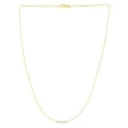 thumbnail image 2 of 14K Yellow Gold 16-18in 0.85mm Extendable Round Cable Chain with Lobster Clasp, 2 of 4