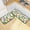 Flamingo Pineapple Leaf, variant on Dailycode 2 Pcs Kitchen Rug Set Non Slip Absorbent Soft Floor Mats for Kitchen Bathroom Funny Cool Skull 19.7"x27.6"+19.7"x47.2"