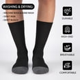 thumbnail image 3 of COOPLUS 15 Pairs Mens Crew Socks Lightweight Athletic Socks Breathable Comfort Sport Socks for Men, 3 of 8