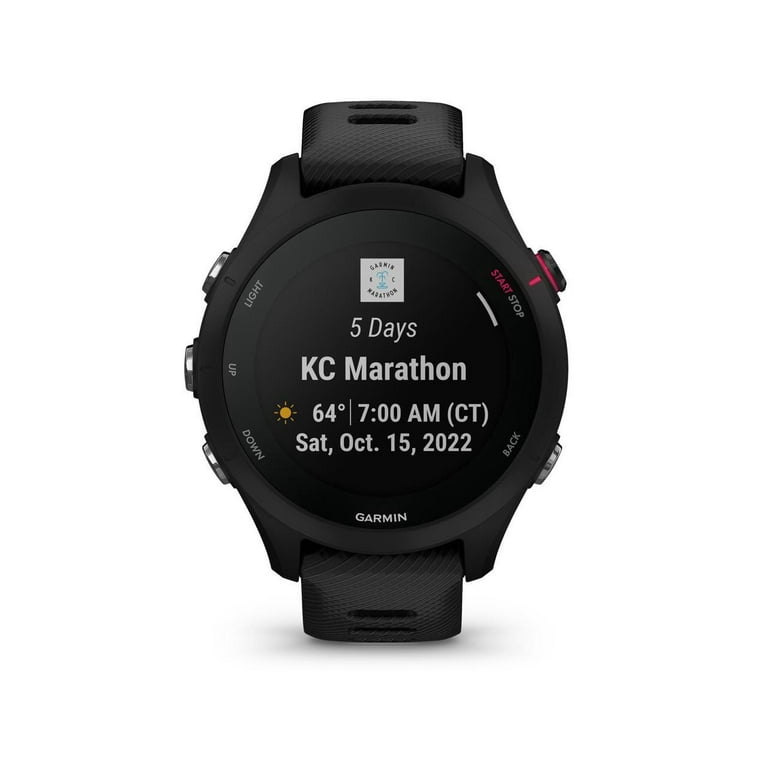 Garmin Forerunner® 255S Music Smartwatch, Black - GPS & Training - Walmart.com Garmin Forerunner® 255S Music Smartwatch, Black - GPS & Training - Walmart.com