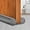 Gray, variant on Under Door Draft Blocker Black Door Draft Stopper 38" Noise Reducer Breeze Light Cold Air Guard Sound Proof Door Sweep 32" 36" 38" Weather Stripping Door Bottom Seal Insulation Strip Gap Filler