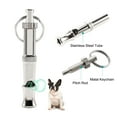 thumbnail image 2 of Unique Bargains 2.1" x 0.3"  Dog Whistle, Adjustable Sound Pitch Dog Whistle with Keychain, Basic Recall Pet Puppy Dog Training Whistle, 2 of 7