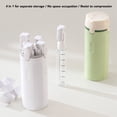 thumbnail image 4 of Botella Dispensadora De Viaje 4 En 1, 4 Botellas De Sellado De Silicona A Prueba De Fugas De 30 Ml Con Bomba De Prensa Para Champú Acondicionador Gel De Baño, Kit De Aseo, 4 of 7