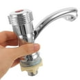 thumbnail image 3 of OULII Kitchen Sink Accessories Faucet Silver Water-saving Installation 1Set, 3 of 8