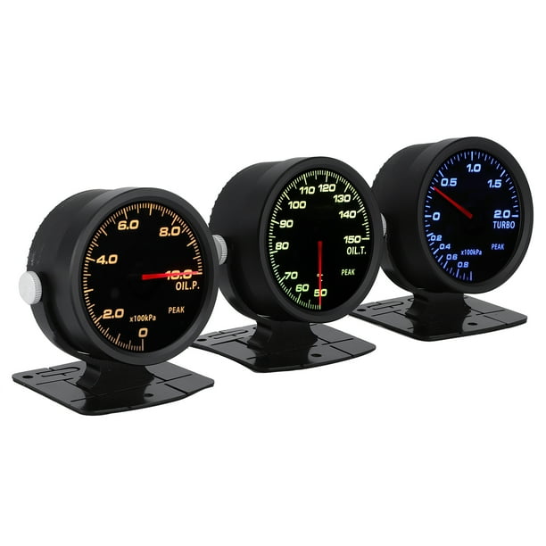 Obd2 Gauge Boost Gauge Oil Temperature Meter Gauge Combo 60mm Gauge 2