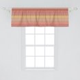 thumbnail image 2 of Ambesonne Muted Colors Window Valance, Abstract Autumn Shapes, 54" X 18", Multicolor, 2 of 3
