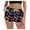 Black, variant on Swim Bottoms for Women Women Drawstring Board Short Quick Dry Stretch Novelty Pattern Swimsuit Swimwear