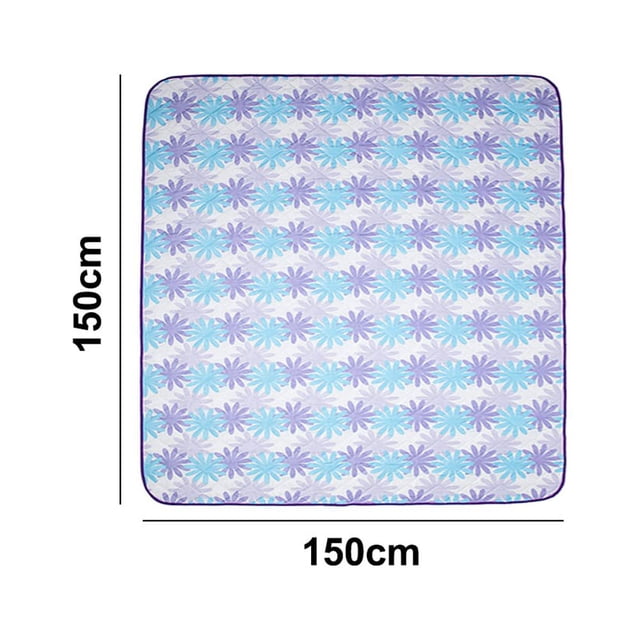Suitable for spring and summer camping, beachOutdoor beach blanket foldable and portable