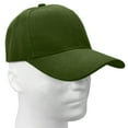 thumbnail image 5 of Plain Baseball Dad Cap Adjustable Size for Outdoor Activities Army Green, 5 of 6