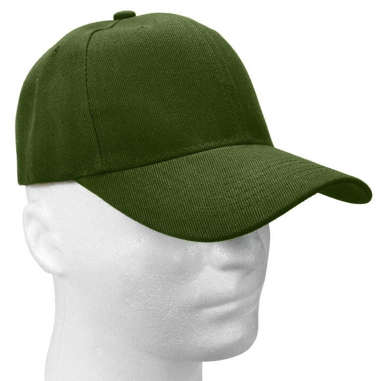 wholesale 12-pack baseball cap adjustable size plain blank  display picture 1