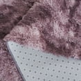 thumbnail image 5 of SAFAVIEH Rainbow Jaki Abstract Shag Area Rug, Purple, 5' x 7', 5 of 10