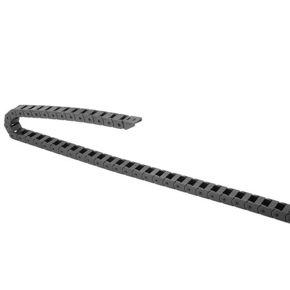 Drag Chain Cable Carrier Closed Type with End Connector R18 10X15mm 1.5M