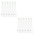 thumbnail image 2 of Guardoinrt 6pcs Hanging Garland Safe Ingredients Good Demonstrating Effect PVC Made Silver 2Set, 2 of 5