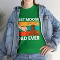 thumbnail image 2 of Best Moose Dad Ever Funny Moose T-Shirt, 2 of 2