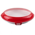 thumbnail image 1 of [Big Clear!]Food Preservation Tray Vacuum Seal Reusable Stackable Plastic BPA Free Food Storage Container For Refrigerator & Freezer, 1 of 6