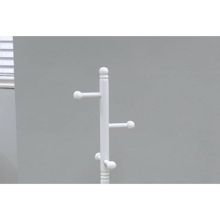 Frenchi Home Furnishing Freestanding Kid s Coat Rack White Coat rack
