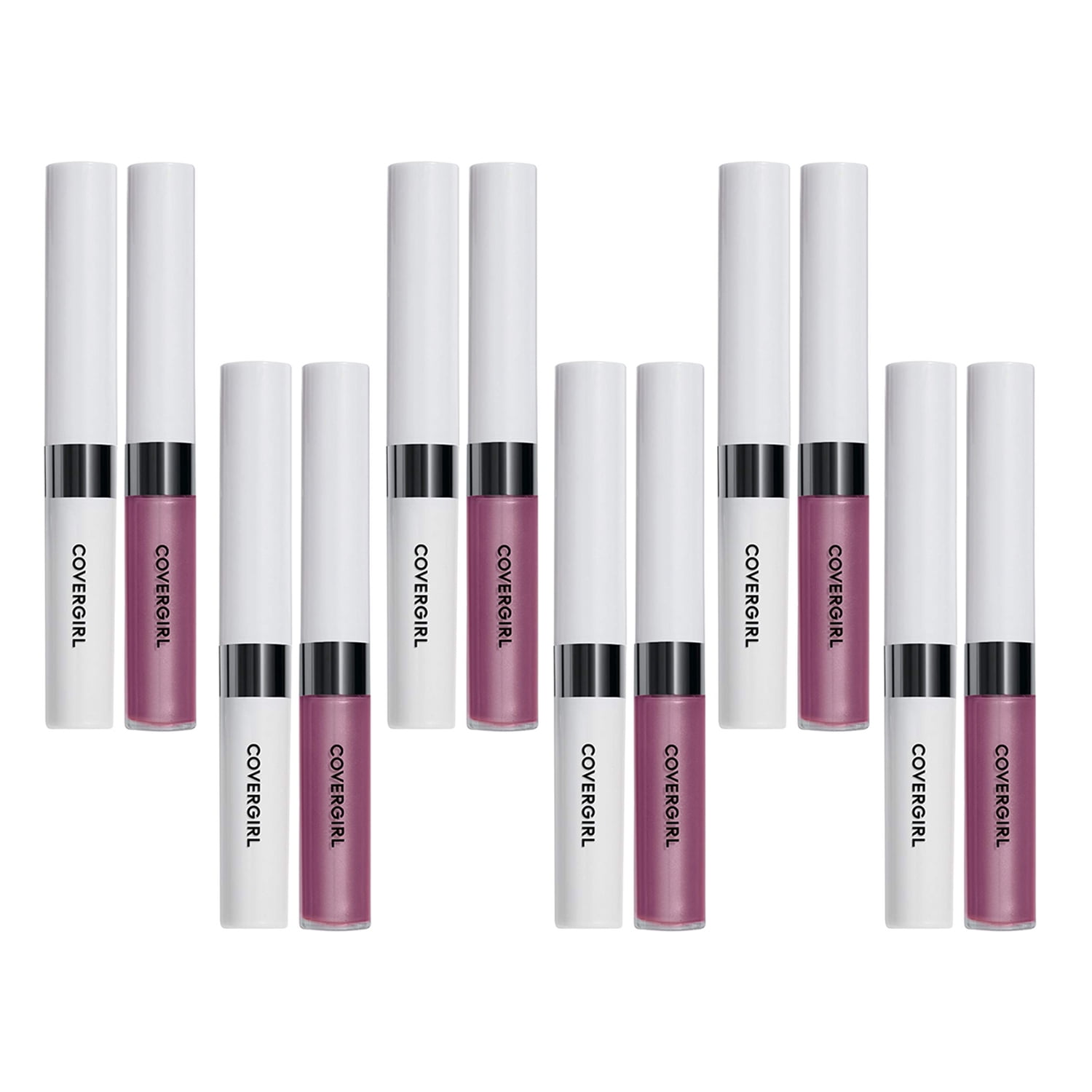Pack of (6) CoverGirl Outlast All Day Lipcolor, Luminous Lilac [750] 1 ea