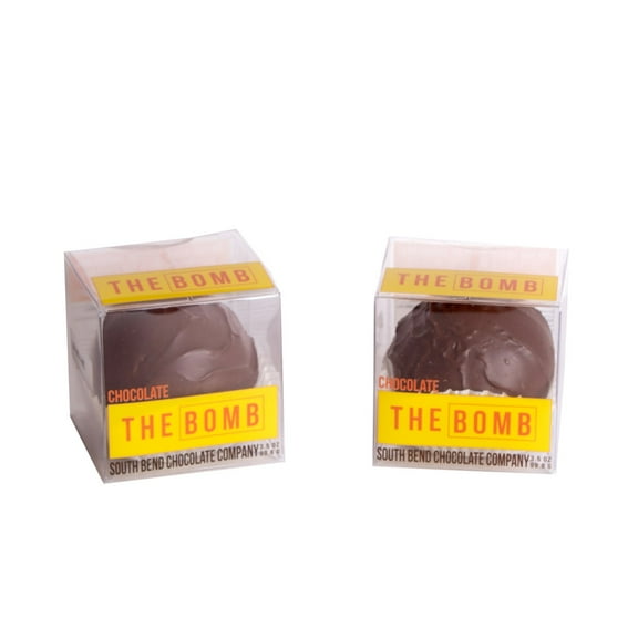 South Bend Chocolate Company Hot Chocolate Bomb with Marshmallows, 2 Count