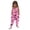 Light Pink, variant on Girls' Halloween Print Tank Jumpsuit Romper with Harem Pants Little Baby Clothes 1-2 Years