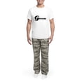 thumbnail image 5 of CafePress - Black Groom Men's Light Pajamas - Men's Light Loose Fit Cotton Pajama Set, 5 of 7