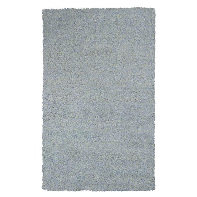 HomeRoots 349872 7 ft. 6 in. x 9 ft. 6 in. Polyester Blue Heather Area Rug