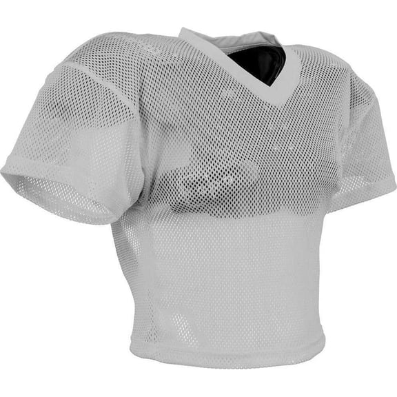Champro FJ57 Shuffle Football Practice Men's and Youth Jersey - Silver