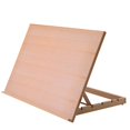 thumbnail image 1 of Falling in Art Extra Large 5-Position Wood Drafting Table Easel Drawing and Sketching Board, 29 1/2 Inches by 19 2/3 Inches, 1 of 5