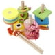 thumbnail image 1 of Juguete Magnética de Apilamiento de y Geometría Multicolor de Imaginación para Niños CUTICAT Juego de pesca de columna para niños, 1 of 8