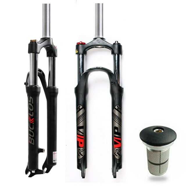 BUCKLOS 26/27.5/29" Suspension Fork 11/8" MTB Travel 100mm Bike Forks Disc QR
