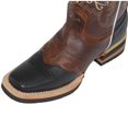 thumbnail image 3 of The Western Shops Kids Square Toe Leather Western Cowboy Boot, 3 of 5