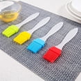 thumbnail image 3 of Silicone BBQ Sauce Oil Brush Handle Cake Butter Pastry Cook Baking Barbeque Tool Red Silicone + Plastic, 3 of 8