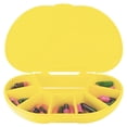 thumbnail image 3 of VitaCarry 8-Compartment Travel Pill Box for Medications, Vitamins, and Other Pills - Yellow, 3 of 5