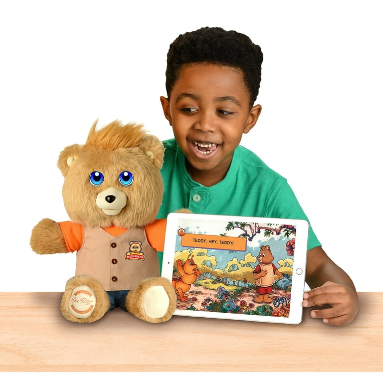 Teddy Ruxpin Electronic Plush Figure [Original Outfit] - Walmart.com