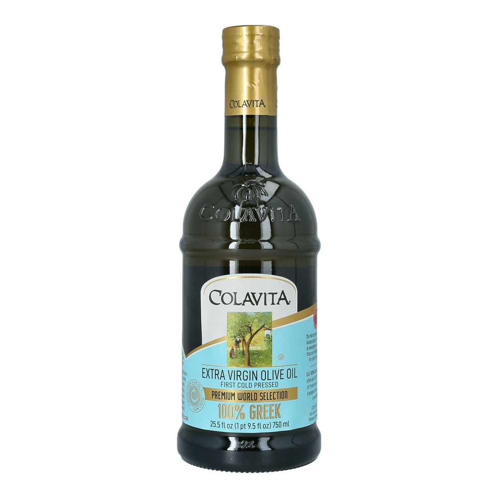 Colavita 100 Greek Extra Virgin Olive Oil, 25.5 Fl Oz